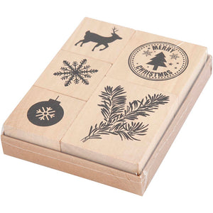 Rubber stamps set
