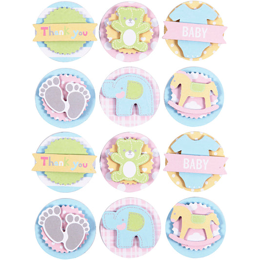 3D Baby Stickers