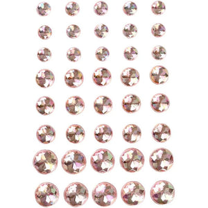Vivi Gade Rhinestones - Pink 6+8+10mm (40 Pieces)