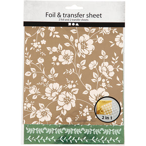 Deco Foil and transfer sheet