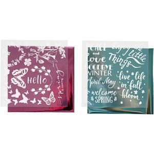 Deco Foil and transfer sheet