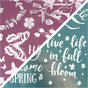 Deco Foil and transfer sheet