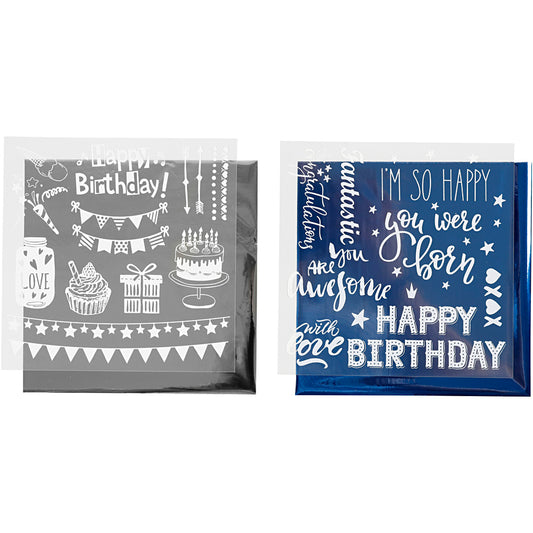 Deco Foil and transfer sheet