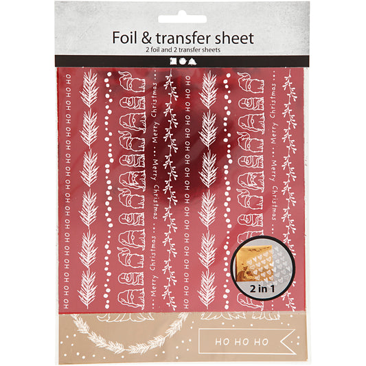 Deco Foil and transfer sheet