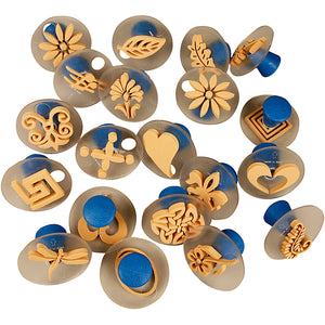 Foam Stamps With Handle
