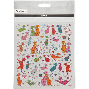 Stickers, sheet 15x16.5cm, 1 sheet