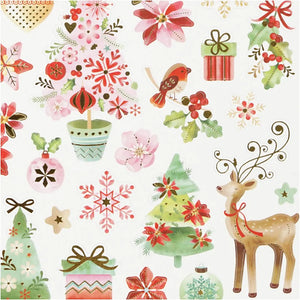 Creativ Stickers - Romantic Christmas (1 Sheet)