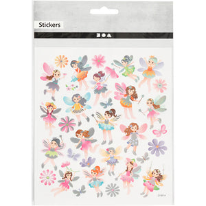 Sticker Sheet 15x16.5cm - Fairy (30 Pieces)