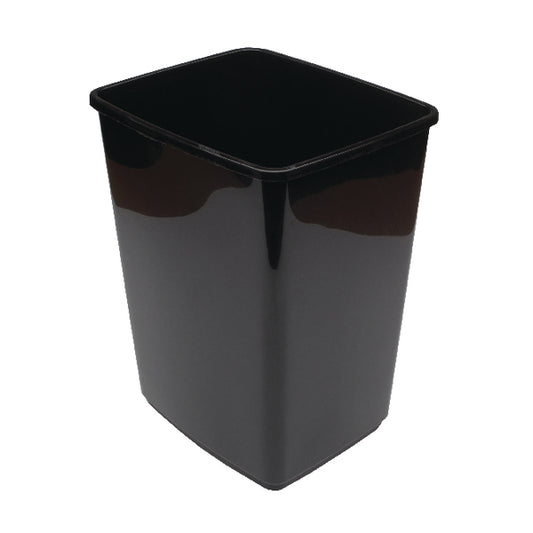 2Work Swing Bin Base Only 10 Litre Plastic Black 2W02385