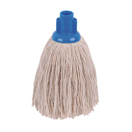 2Work Twine Rough Socket Mop 12oz Blue (Pack of 10) 101851B