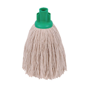 2Work Twine Rough Socket Mop 12oz Green (Pack of 10) 101851G