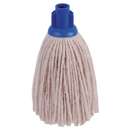 2Work PY Smooth Socket Mop 12oz Blue (Pack of 10) 2W04297