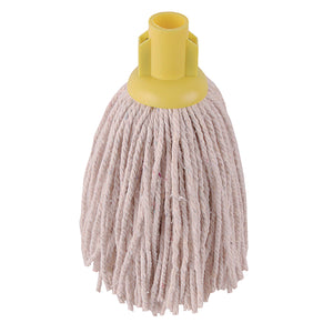 2Work PY Smooth Socket Mop 12oz Yellow (Pack of 10) 2W04302