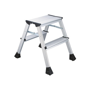 2Work Mini Folding Ladder 2-Step Metal 460mm 2W05001