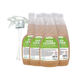 2Work Oven Cleaner Trigger Spray 750ml (Pack of 6) 2W07253