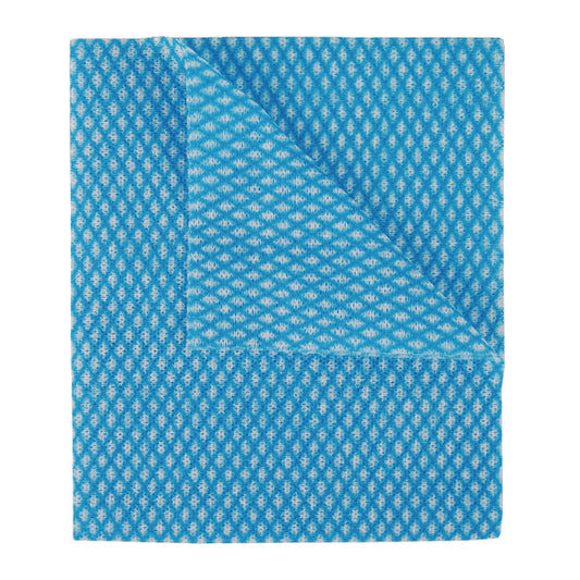 2Work Economy Cloth 420x350mm Blue (Pack of 50) 2W08168