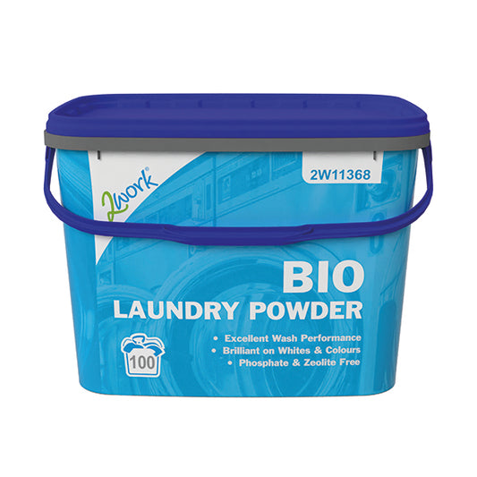 2Work Biological Washing Powder 7kg 2W11368