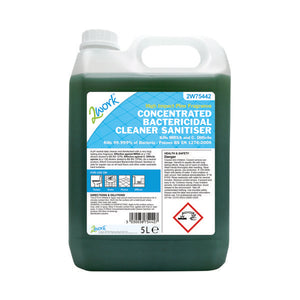 2Work Concentrated Bactericidal Cleaner Sanitiser 5 Litre 2W75442