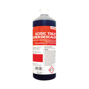 2Work Acidic Toilet Cleaner/Descaler/Deodoriser 1 Litre 2W76002