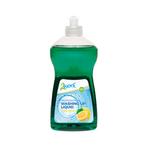 2Work Washing Up Liquid Fresh Citrus 500ml (Pack of 12) 2W77762