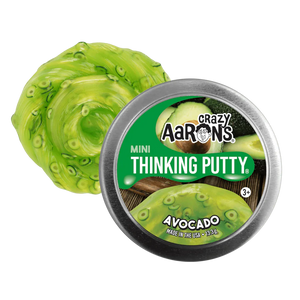 Crazy Aaron's Thinking Putty Mini Tin - Avocado
