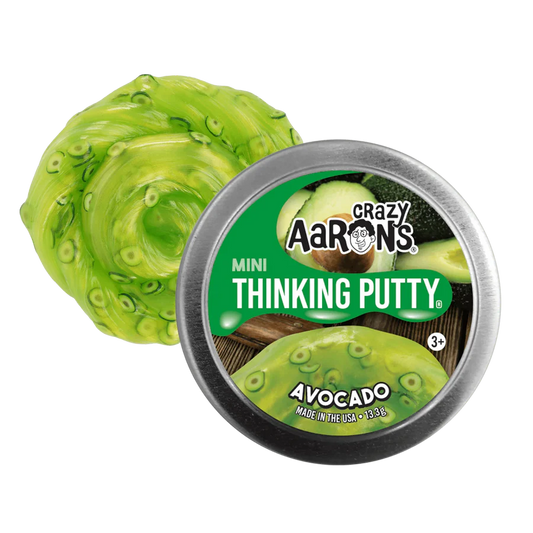 Crazy Aaron's Thinking Putty Mini Tin - Avocado