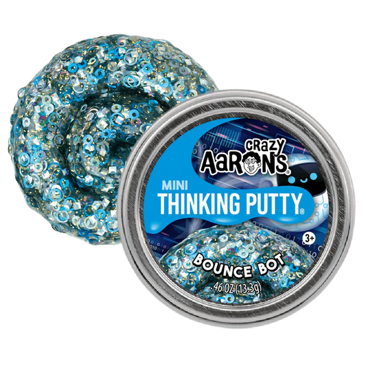 Crazy Aaron's Thinking Putty Mini Tin - Bounce Bot

