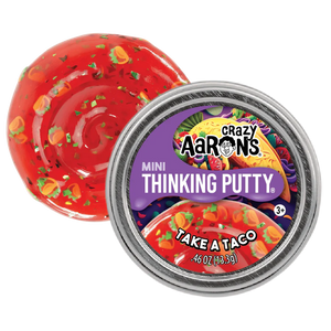 Crazy Aaron's Thinking Putty Mini Tin - Make a Taco
