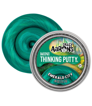 Crazy Aaron's Thinking Putty Mini Tin - Emerald City