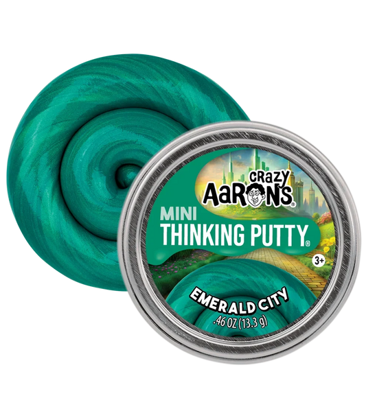 Crazy Aaron's Thinking Putty Mini Tin - Emerald City