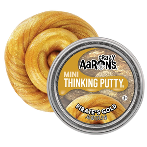 Crazy Aaron's Thinking Putty Mini Tin- Pirates Gold
