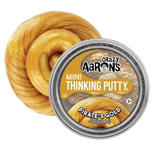 Crazy Aaron's Thinking Putty Mini Tin- Pirates Gold