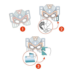 Djeco DIY Mask Kit - Super Robots