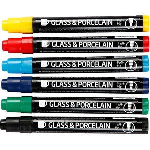 Glass and Porcelain Markers