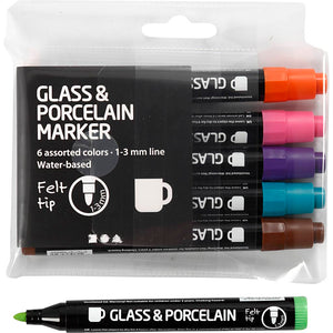 Glass and Porcelain Markers