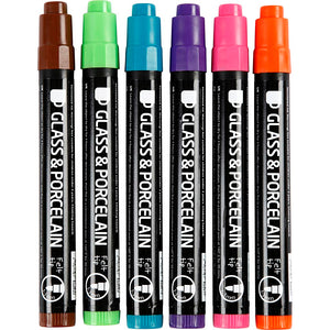 Glass and Porcelain Markers