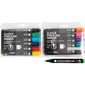 Glass and Porcelain Markers