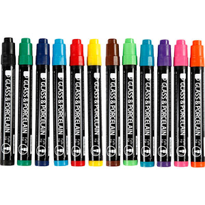 Glass and Porcelain Markers