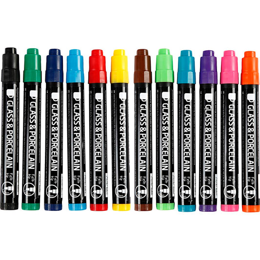 Glass and Porcelain Markers