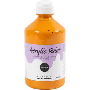 Glitter Acrylic Paint