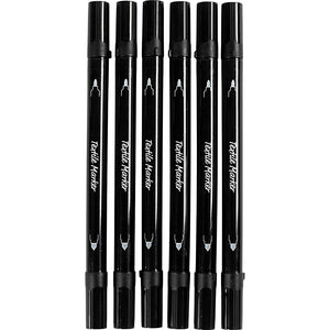 Textile Markers Line 2.3+3.6mm (6 Pieces)