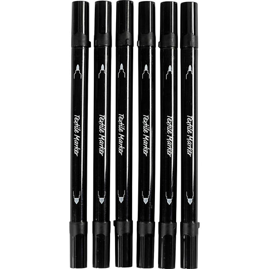 Textile Markers Line 2.3+3.6mm (6 Pieces)