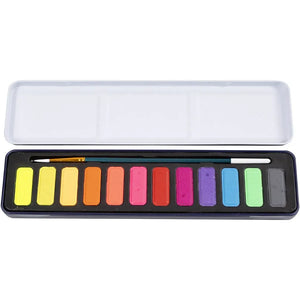 Creativ Watercolour Kit - Pastel Colours (12 Pack)