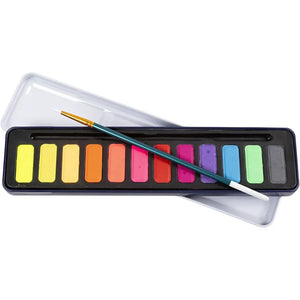 Creativ Watercolour Kit - Pastel Colours (12 Pack)