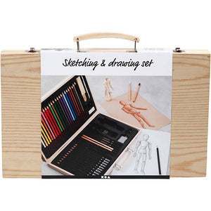 Sketch and drawing set