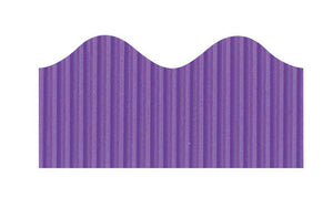 Bordette Scalloped - Purple (57mm x 15m)