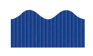 Bordette Scalloped  Royal Blue 57mm x 15m