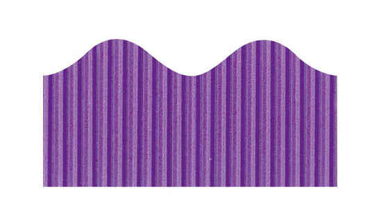 Bordette Scalloped  Violet 57mm x 15m