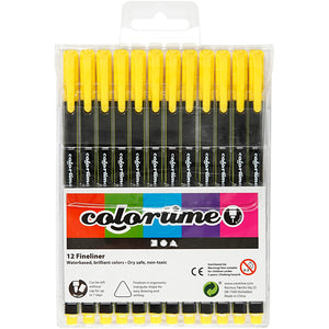 Colortime Fineliner Markers