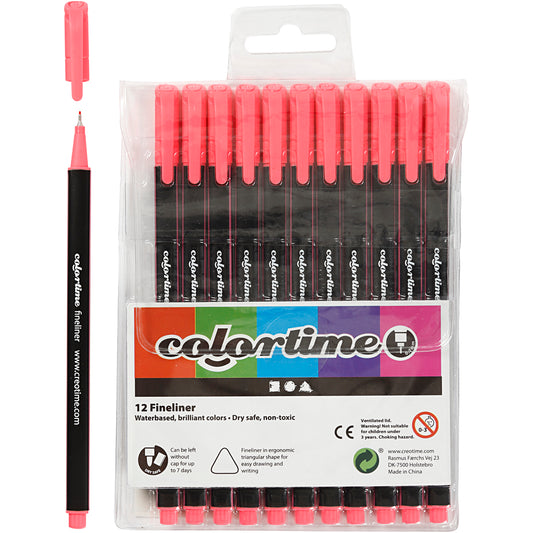 Colortime Fineliner Markers
